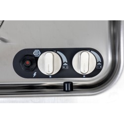 Evier + Gaz avec couvercle - 726 mm x 346 mm - CARBEST