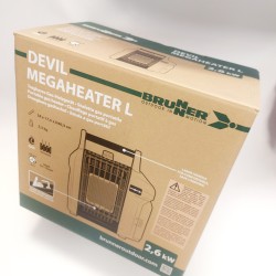 Chauffage à gaz DEVIL MEGAHEATER L - BRUNNER