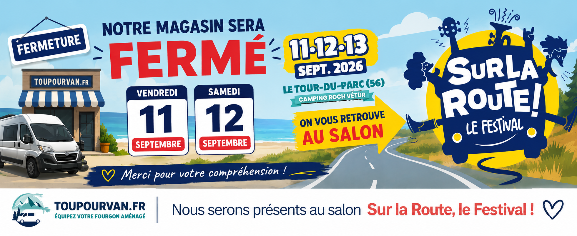 Festival sur la route du 11 au 13 Septemebre 2026